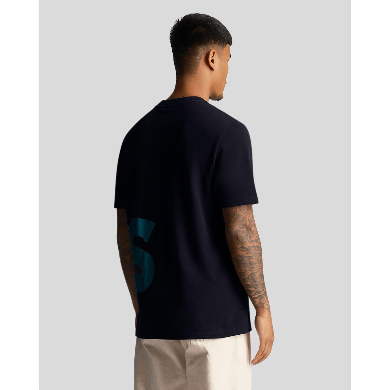 Navy - Lyle and Scott - L&S T-Shirt - 3