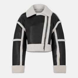 Jack Wills Borg Aviator Jacket