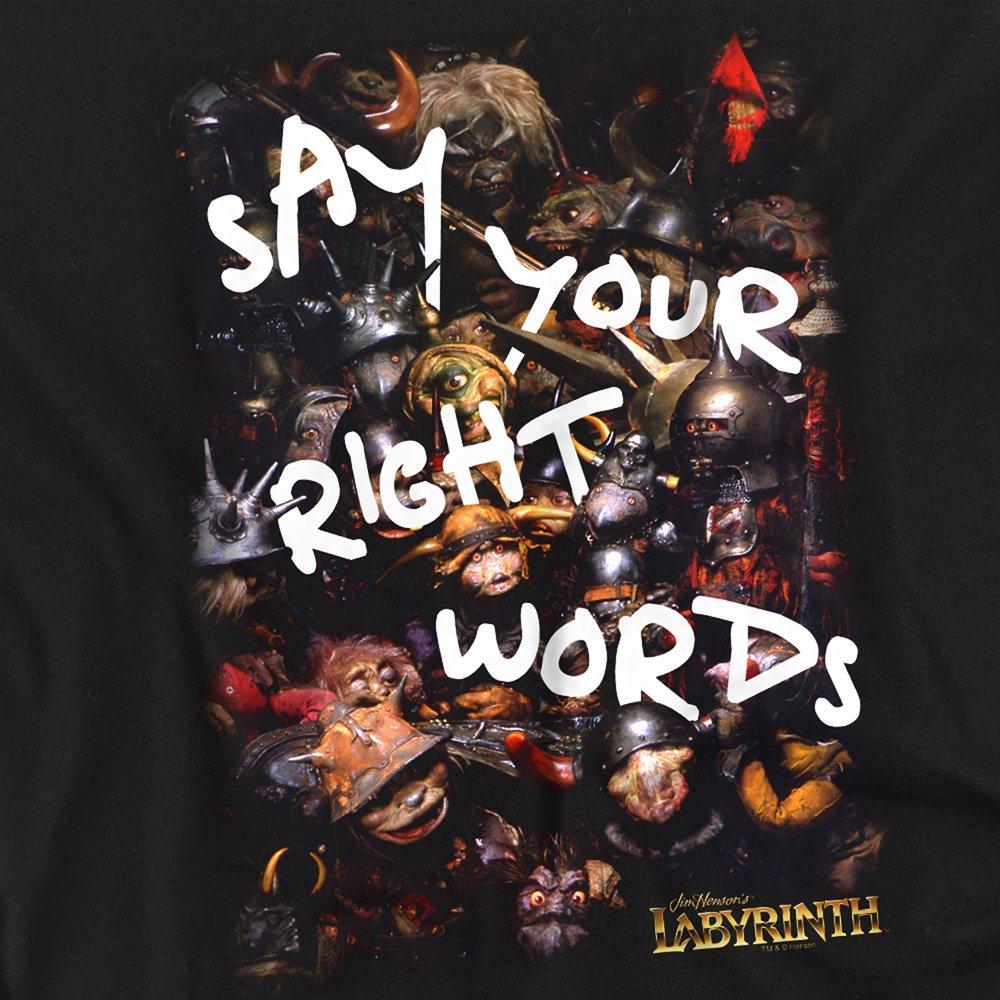 Black - Other - Labyrinth Right Words T Shirt Black - 2