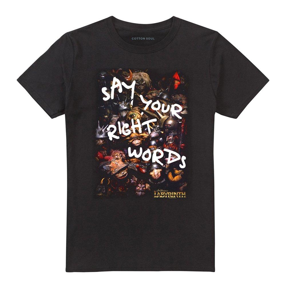 Black - Other - Labyrinth Right Words T Shirt Black - 4