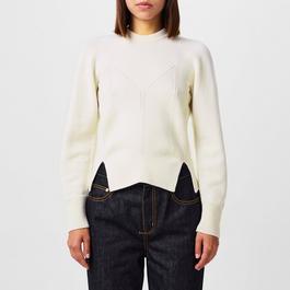 Alexander McQueen Cashmere-Blend Knit Sweater