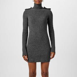 Alexander McQueen Ribbed Mini Dress