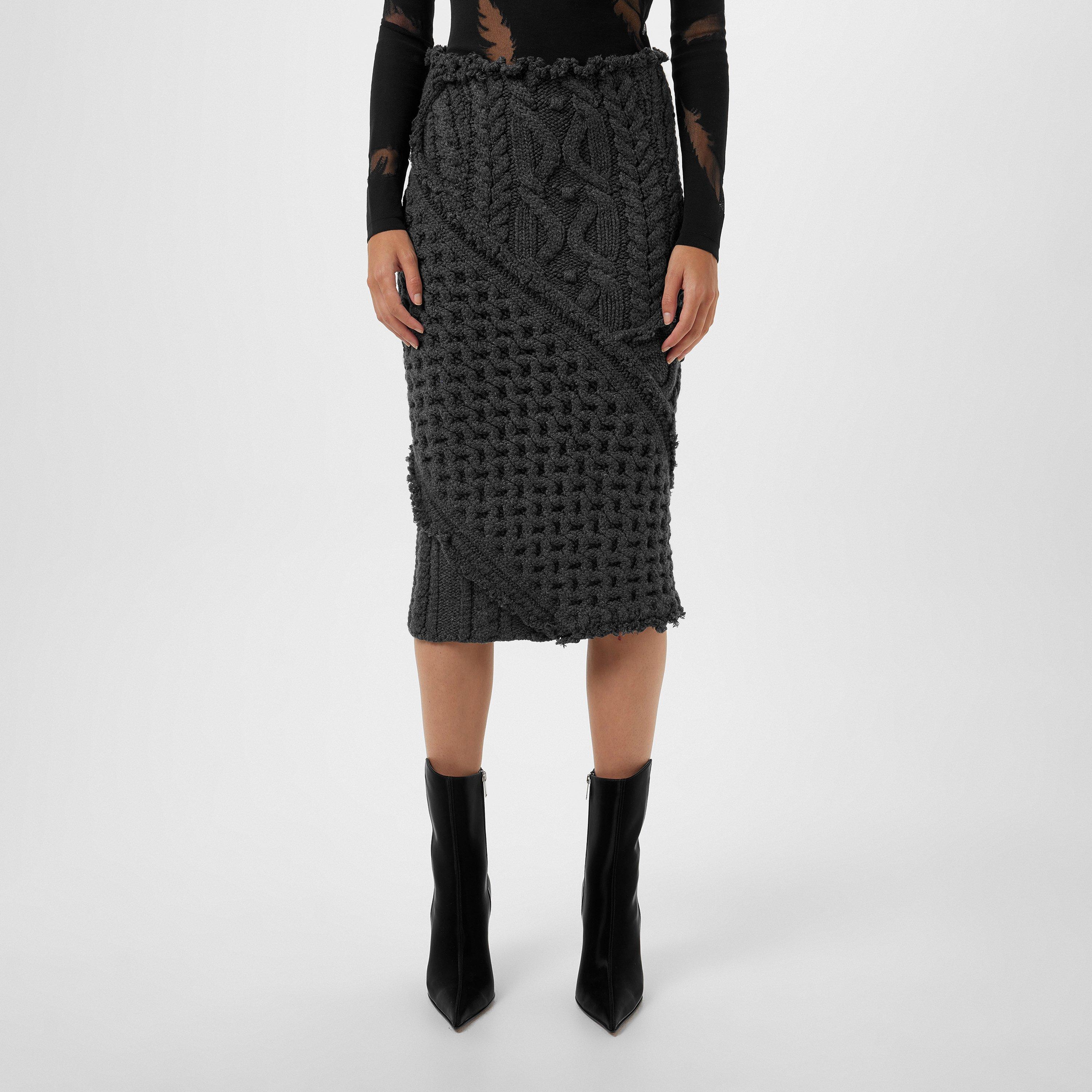【関税込み】alexander mcqueen Ribbed midi skirt Alexander McQueen | Knit Midi Skirt | Jumpers | Cruise Fashion