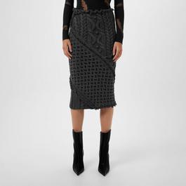 Alexander McQueen Knit Midi Skirt