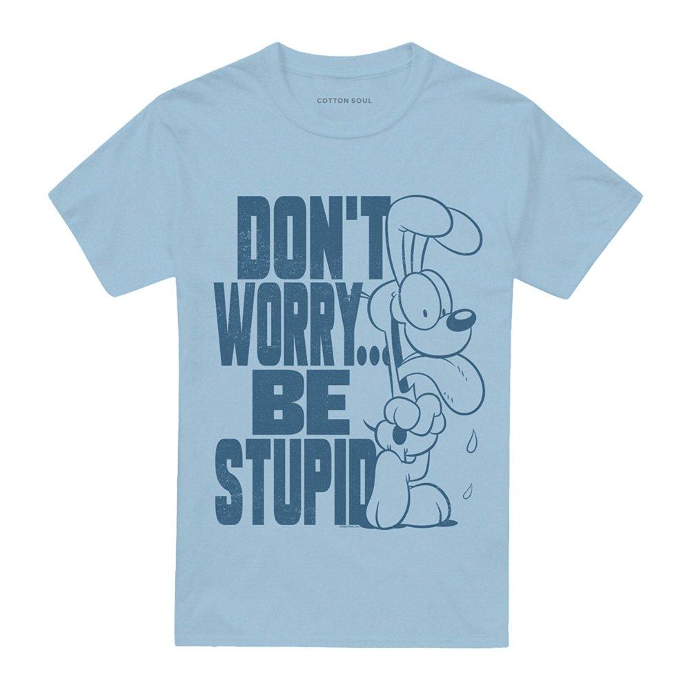 Blue - Garfield - Garfield DonT Worry T Shirt Light Blue - 4