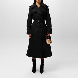 Alexander McQueen Double-Breasted Trench Coat