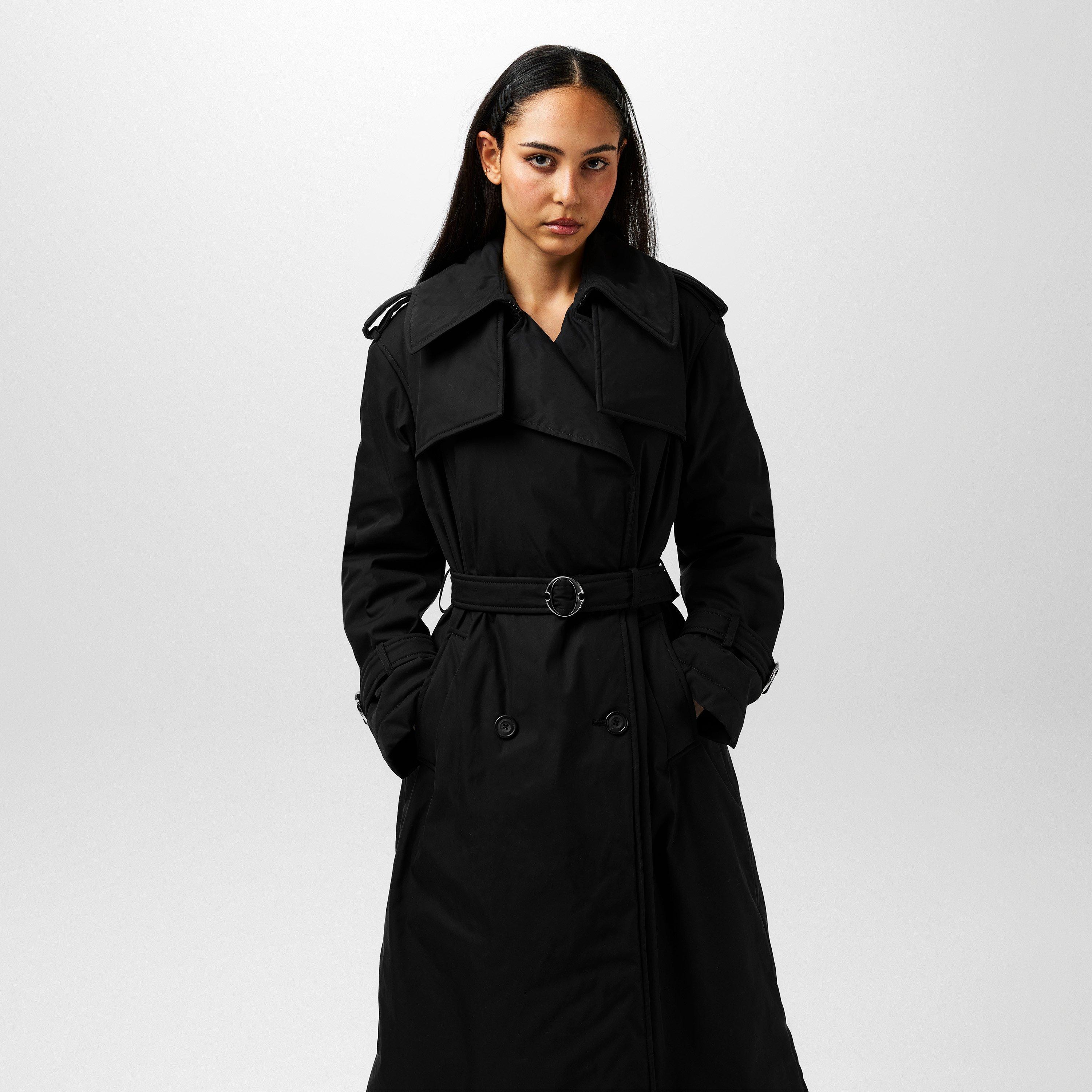 トレンチコート alexander mcqueen TRENCH COAT (838920QJACH 4003) Alexander McQueen Paneled Trench Coat | Story + Rain