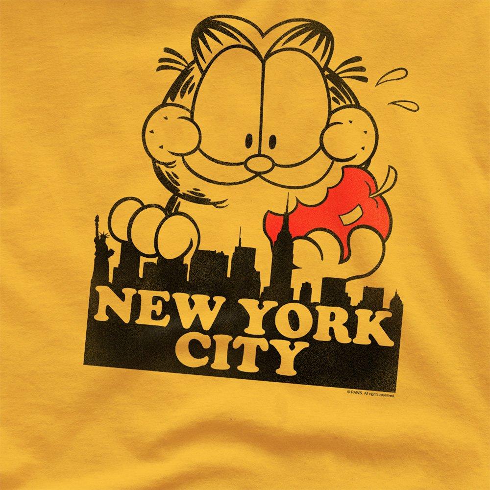 Gold - Garfield - Garfield Big Apple T Shirt Gold - 2