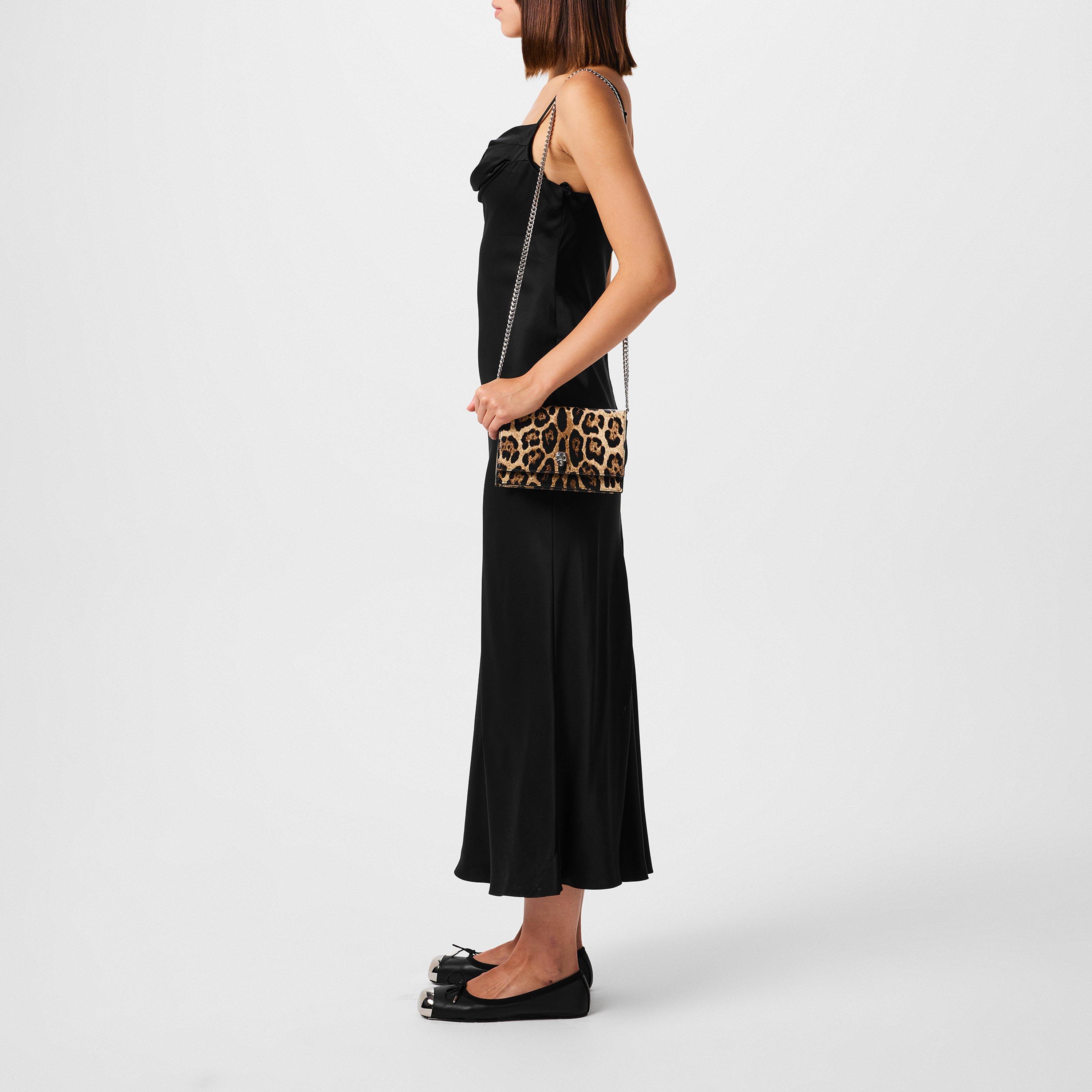 BLACK - Alexander McQueen - Silk Midi Dress - 2