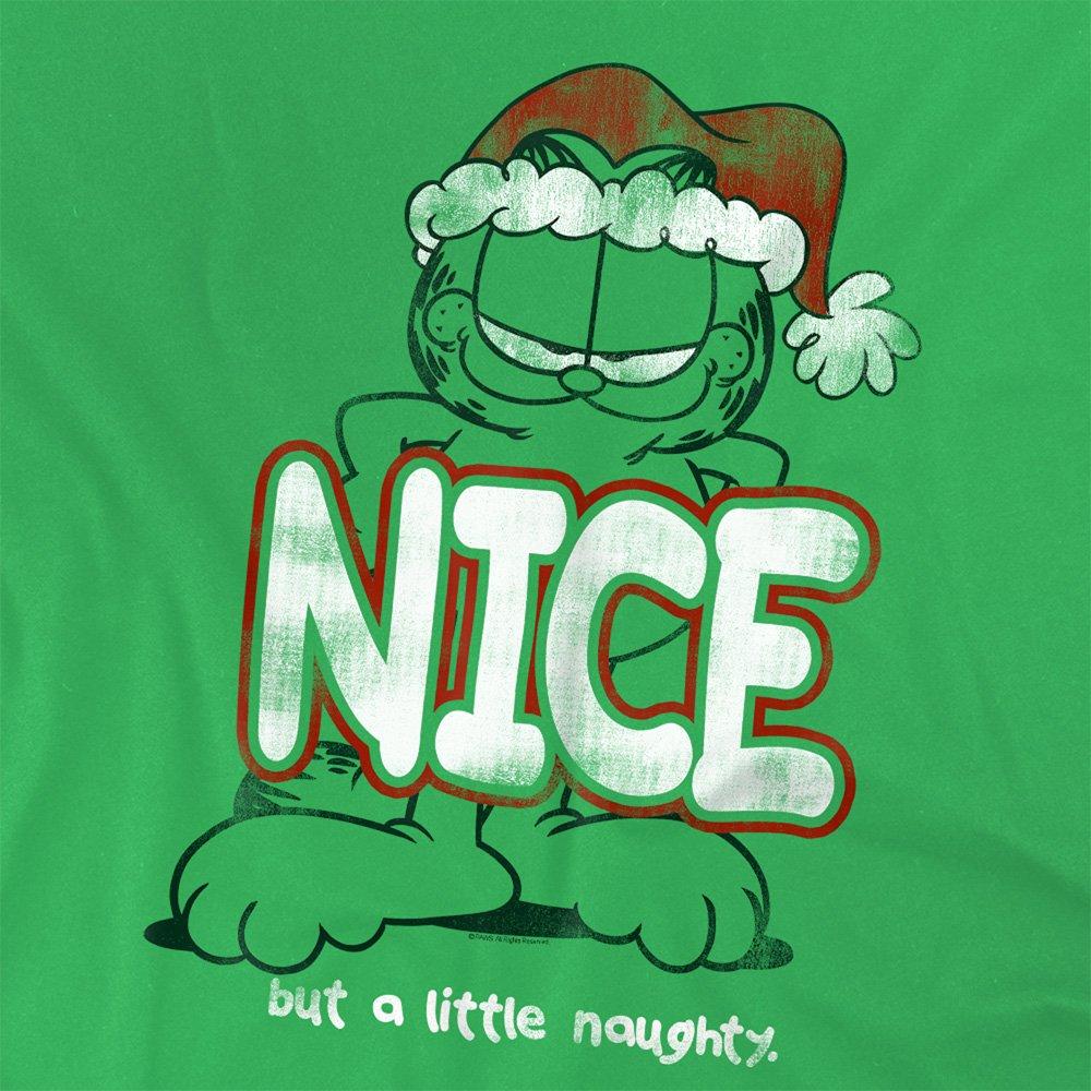 Green - Garfield - Garfield A Little Naughty T Shirt Kelly Green - 2