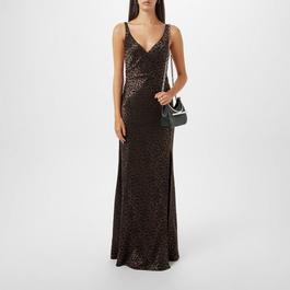 Alexander McQueen Leopard Slip Dress