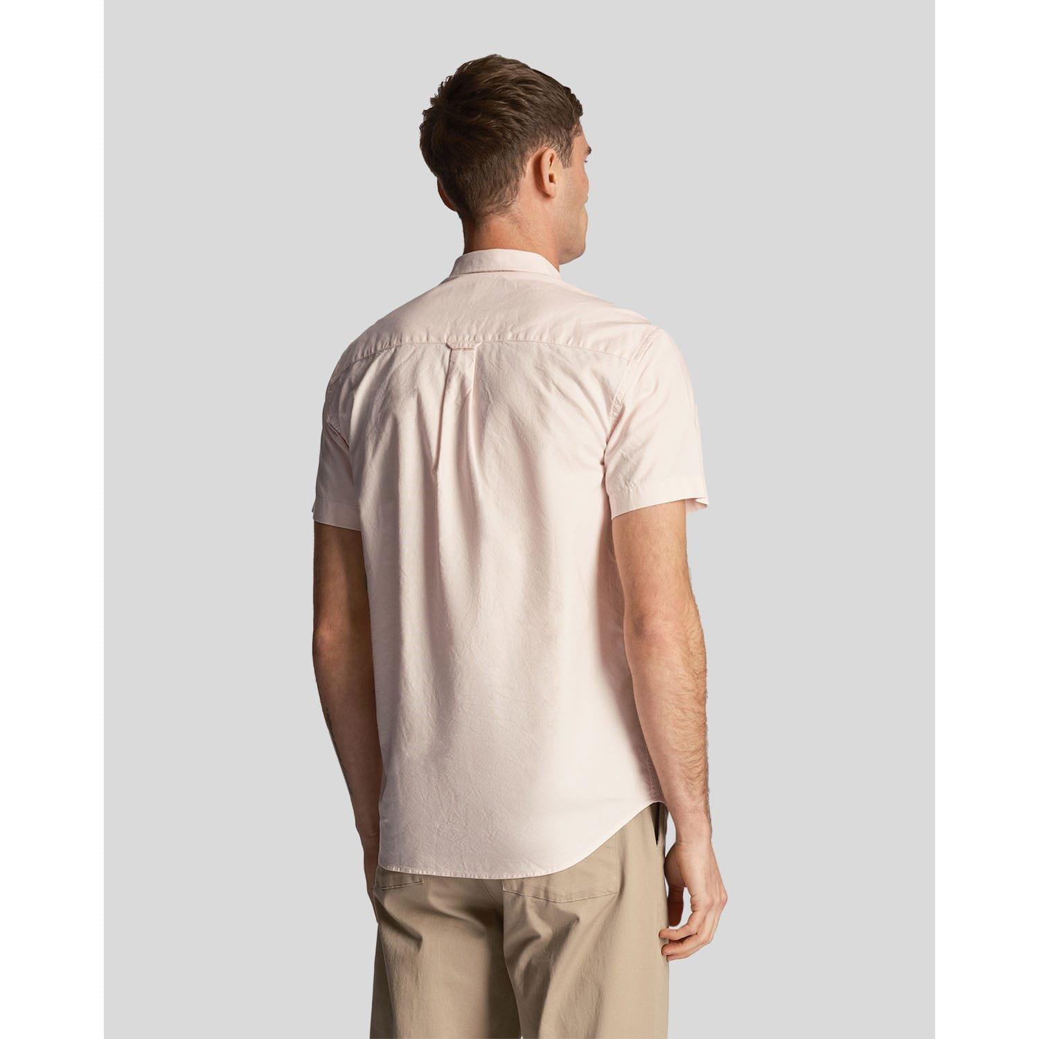 Pink - Lyle and Scott - Short Sleeve Oxford Shirt - 3