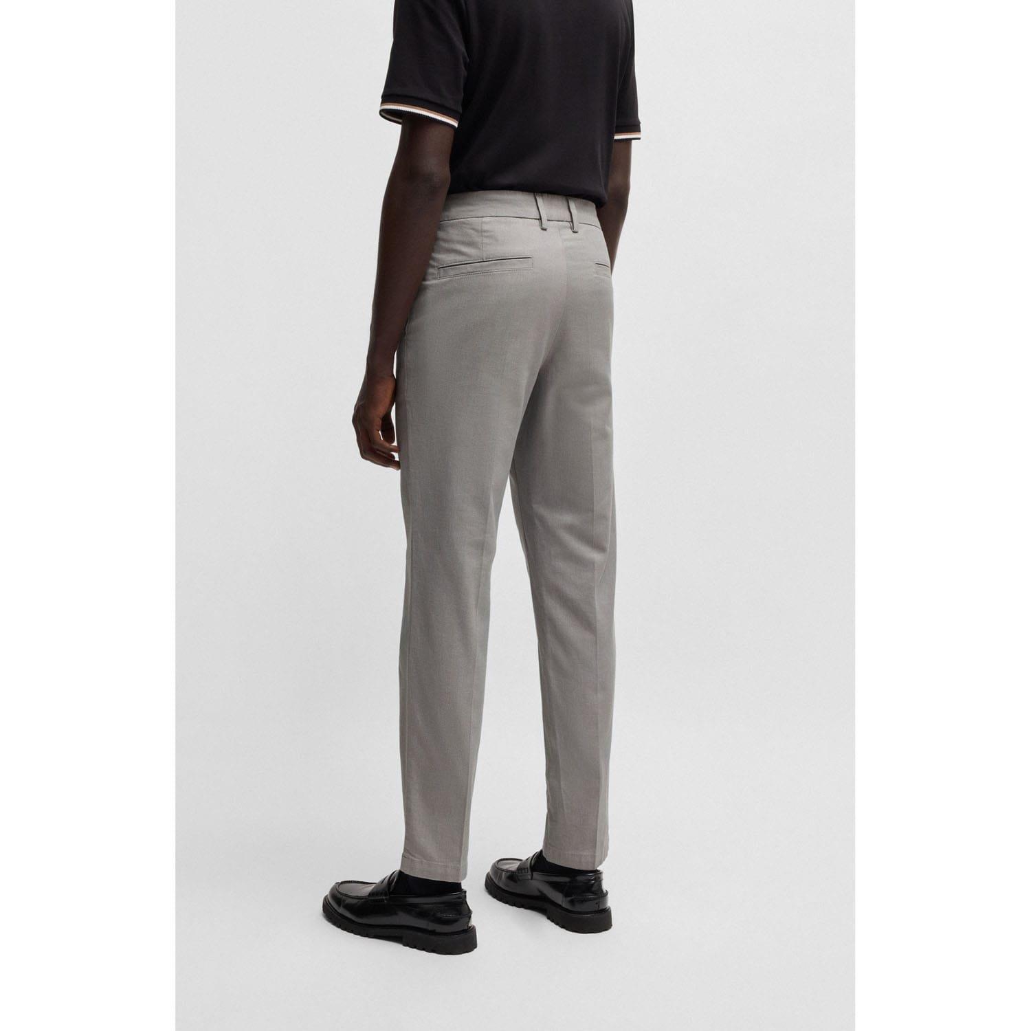 Grey - Hugo - H-Kane Trousers - 2