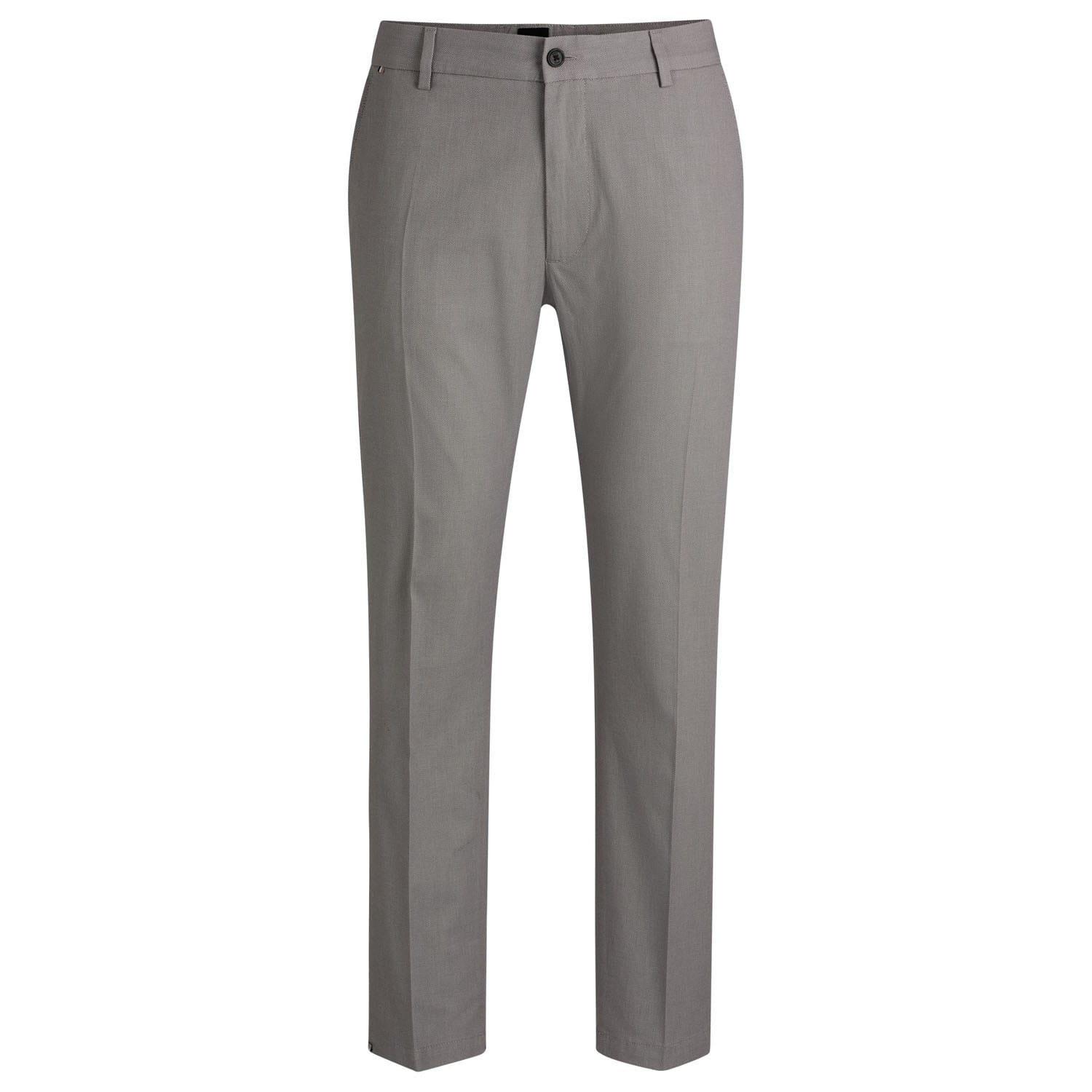 Grey - Hugo - H-Kane Trousers - 3