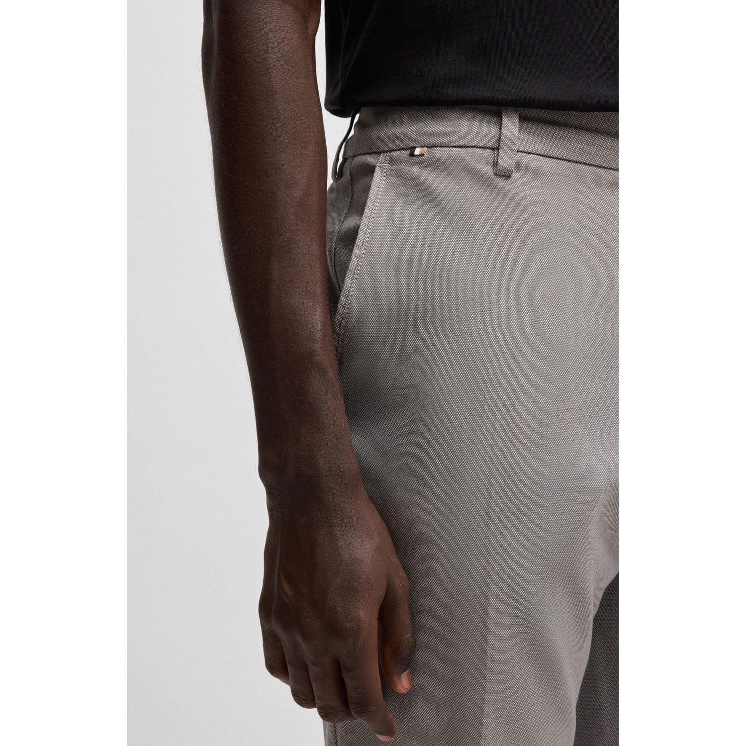 Grey - Hugo - H-Kane Trousers - 5