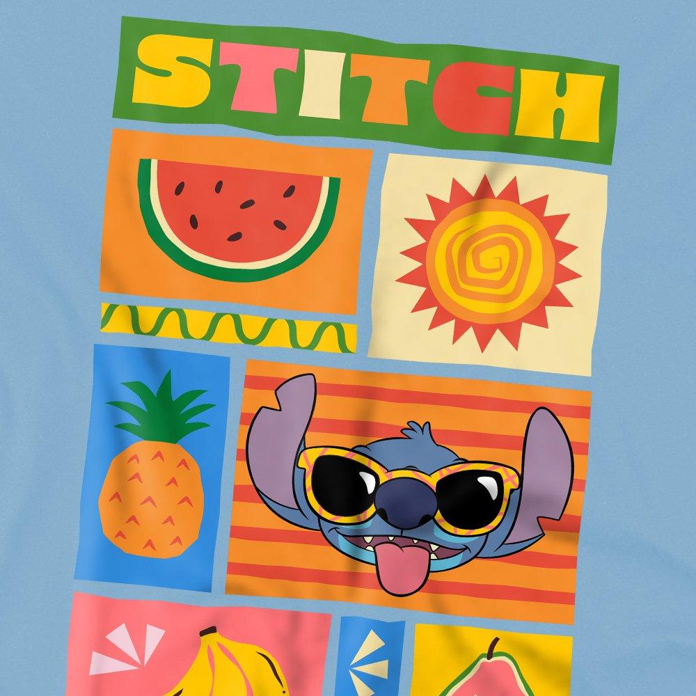 Baby Blue - Disney - Lilo&Stitch Fruit Panels Kids T-Shirt Sky Blue - 2