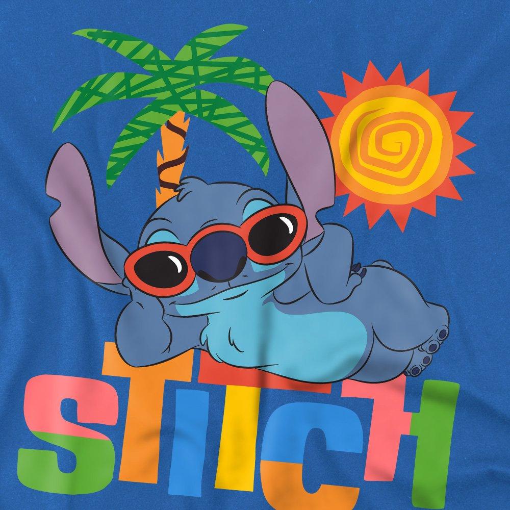 Royal - Disney - Lilo&Stitch Relax Sunglasses Boys T-Shirt Royal B - 2
