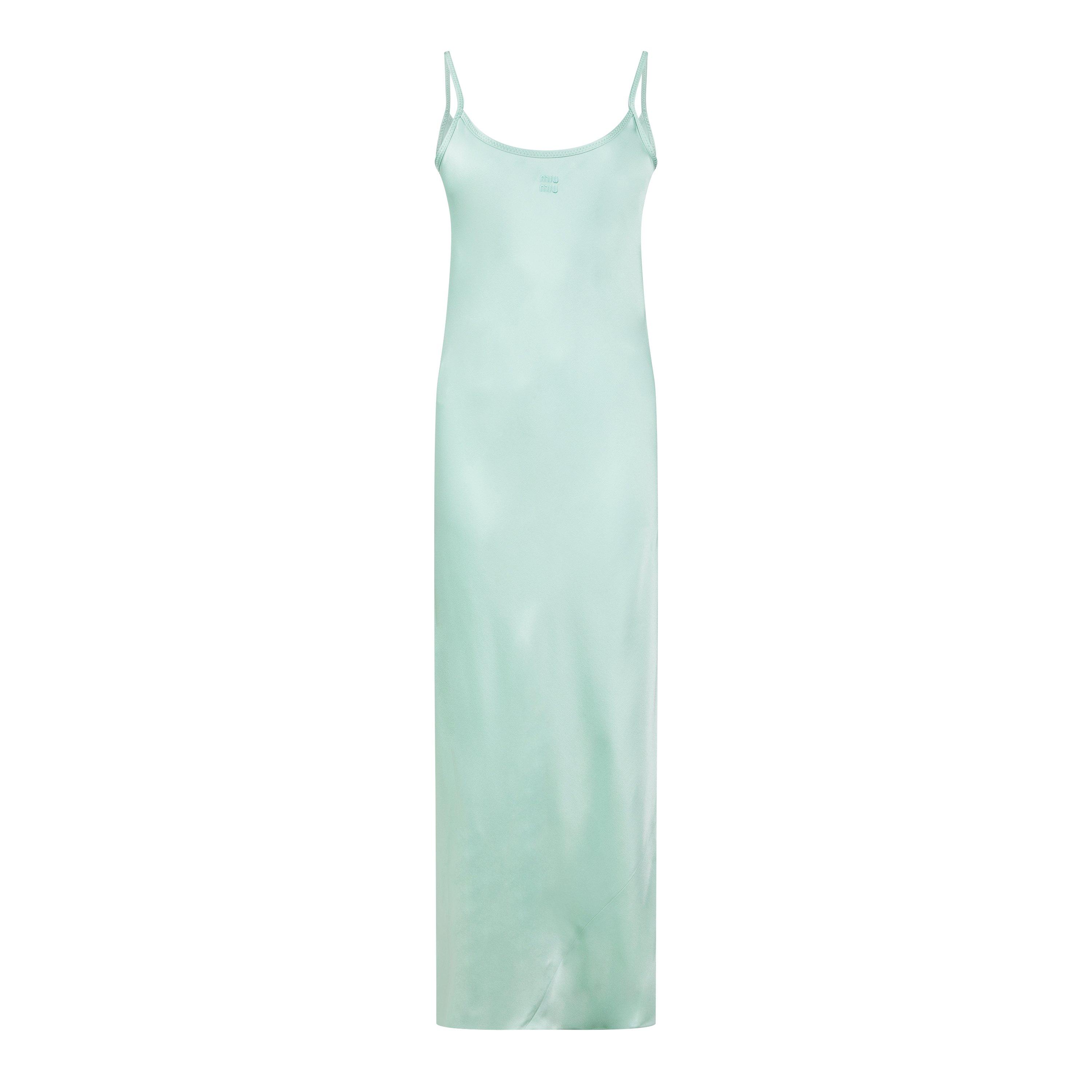 Giada - Miu Miu - Womens Logo Maxi Dress - 1