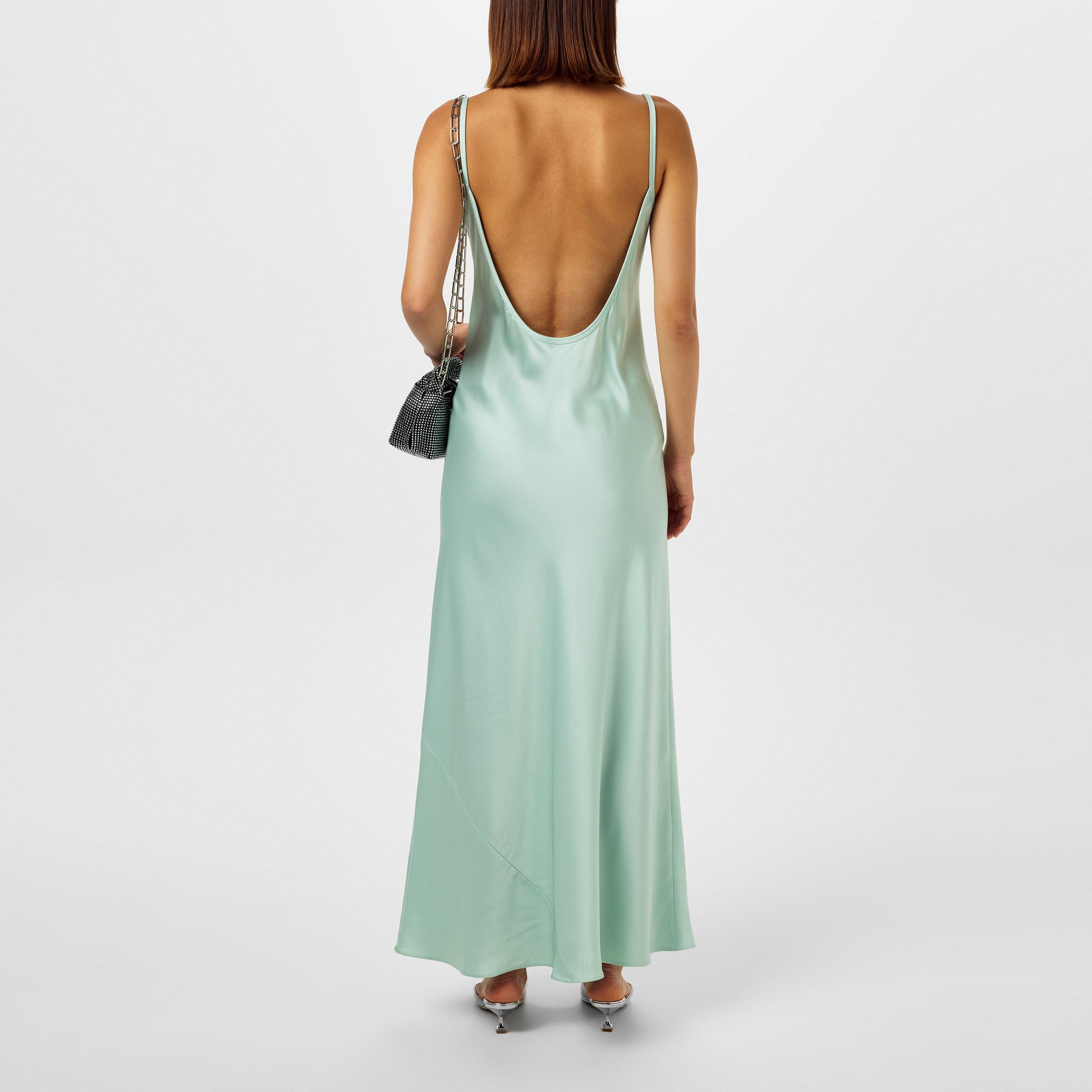 Giada - Miu Miu - Womens Logo Maxi Dress - 4