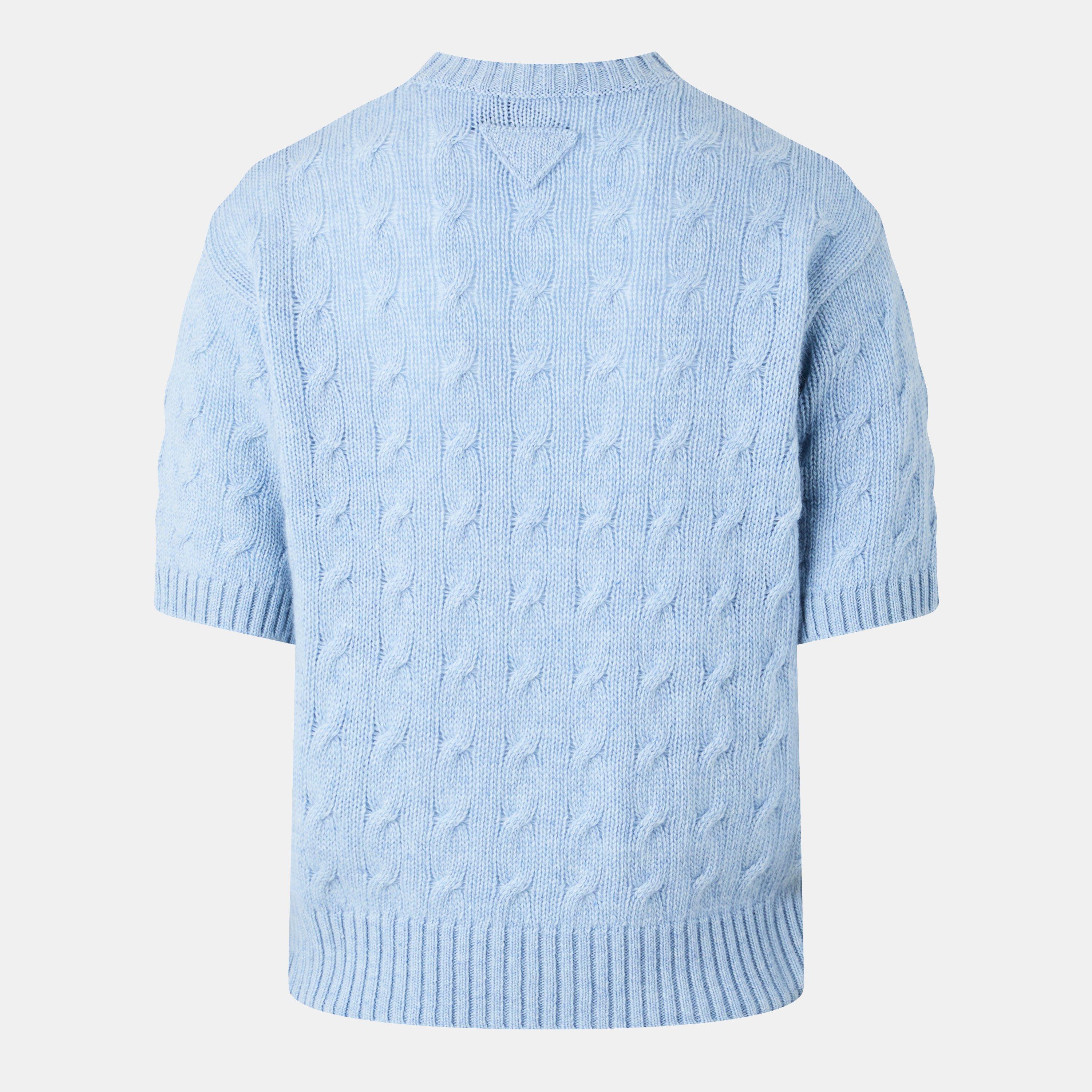 AZZURRO - Prada - Cable Knit Jumper - 2