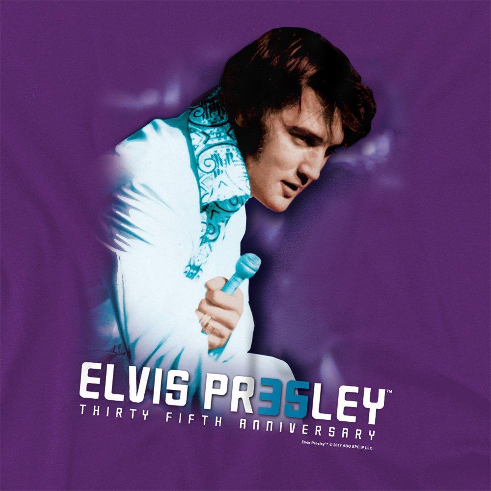 Purple - Elvis Presley - Elvis Presley35Th Anniversary 2 T-Shirt Purple - 2