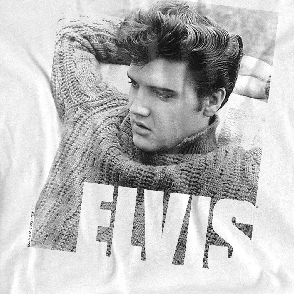 White - Elvis Presley - Elvis Presley Relaxing Kids T-Shirt White - 2