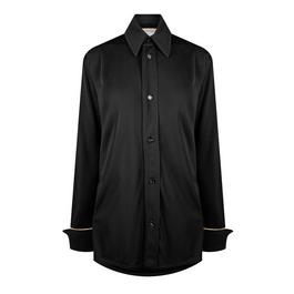 Bottega Veneta Matt Fluid Viscose Jersey Shirt