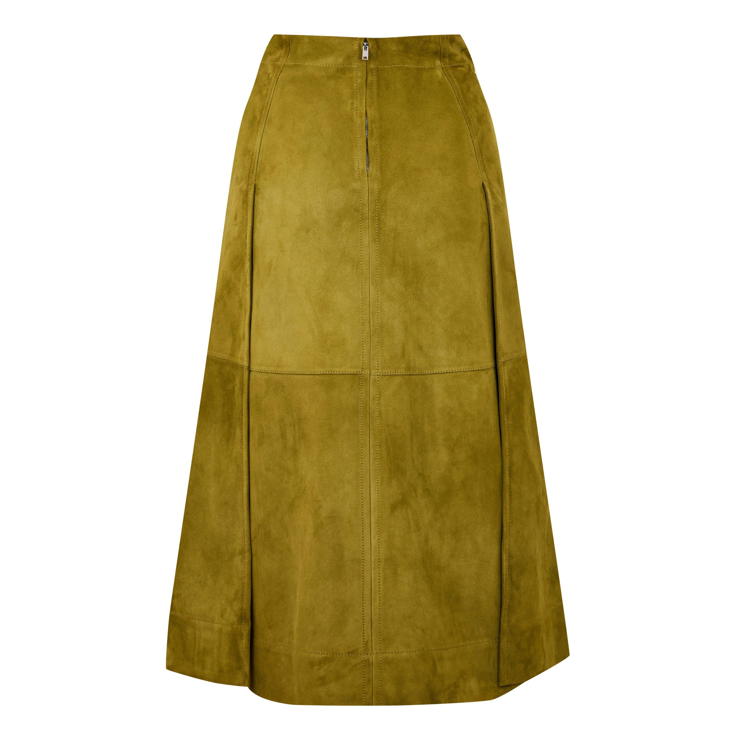Marsh - Bottega Veneta - Suede Leather Skirt - 2