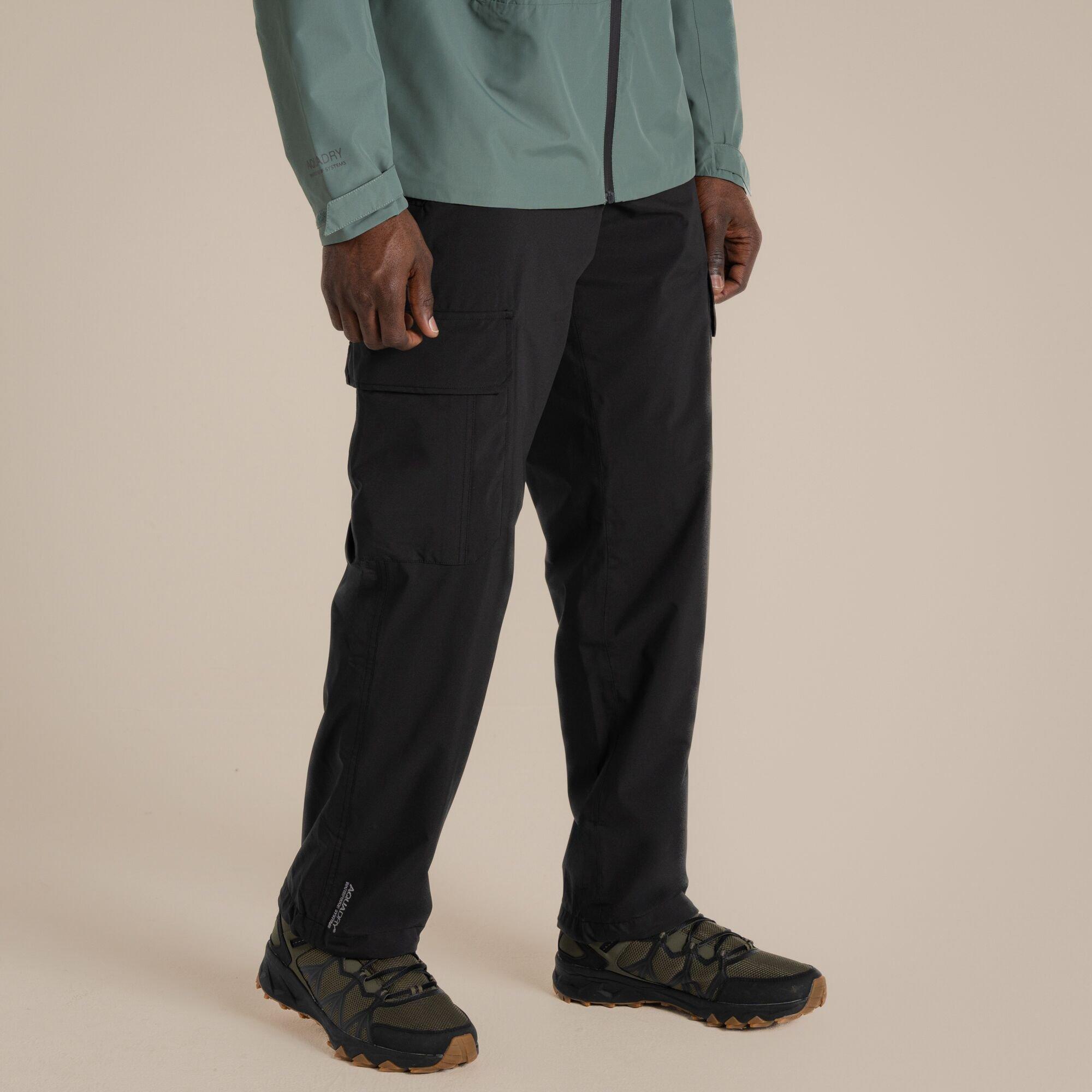 Black - Craghoppers - Indus Waterproof Trousers - 2