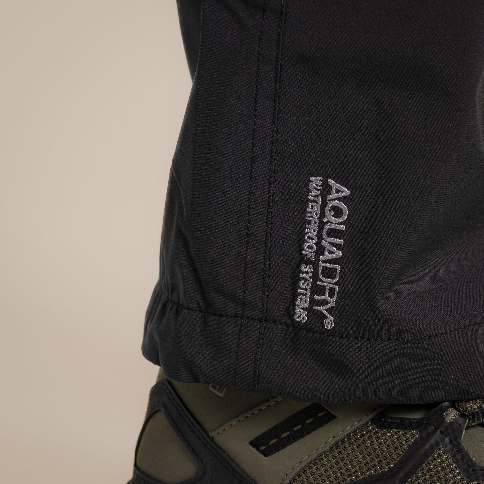 Black - Craghoppers - Indus Waterproof Trousers - 6