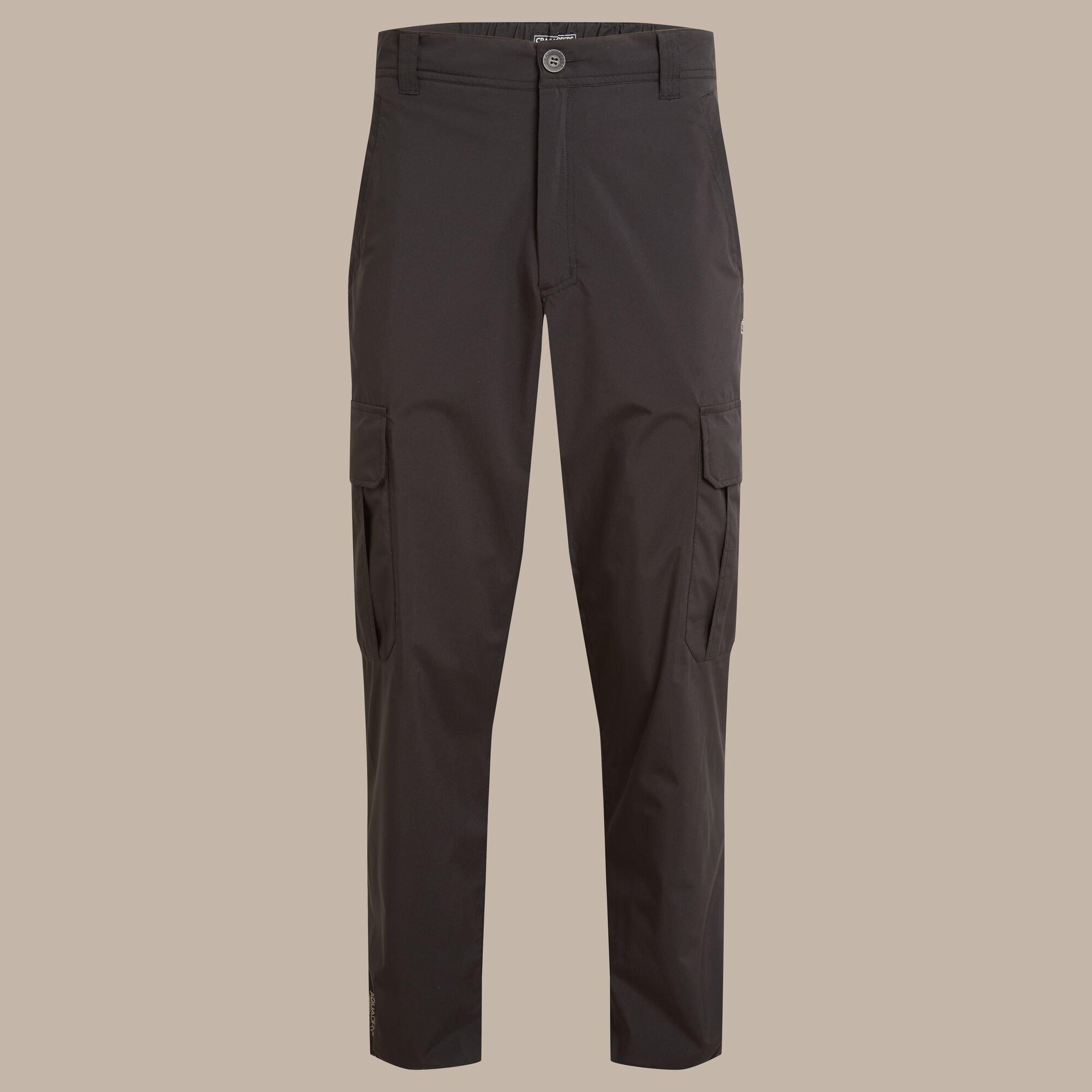 Black - Craghoppers - Indus Waterproof Trousers - 7