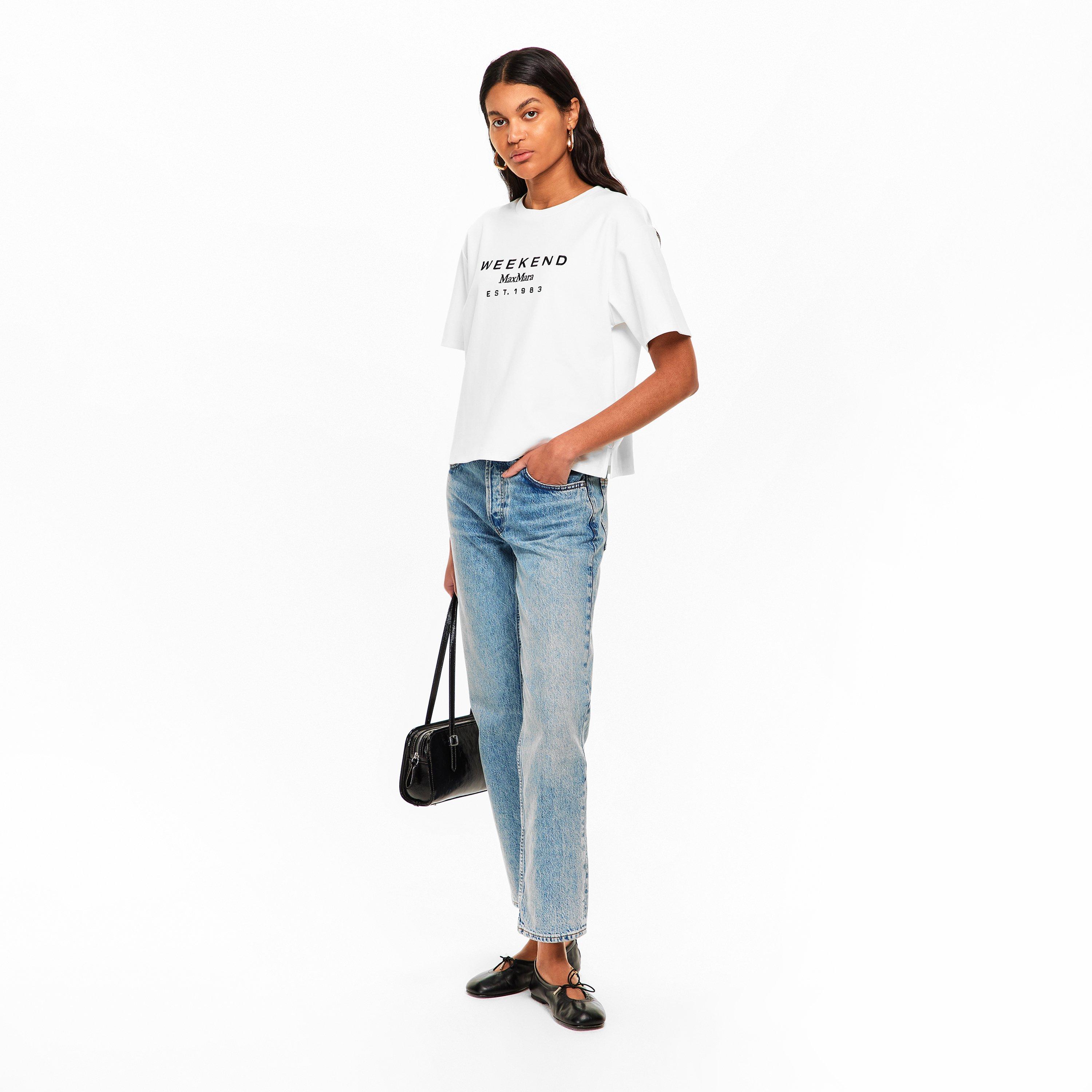 White - Weekend Max Mara - Women's Sabato T-Shirt - 6