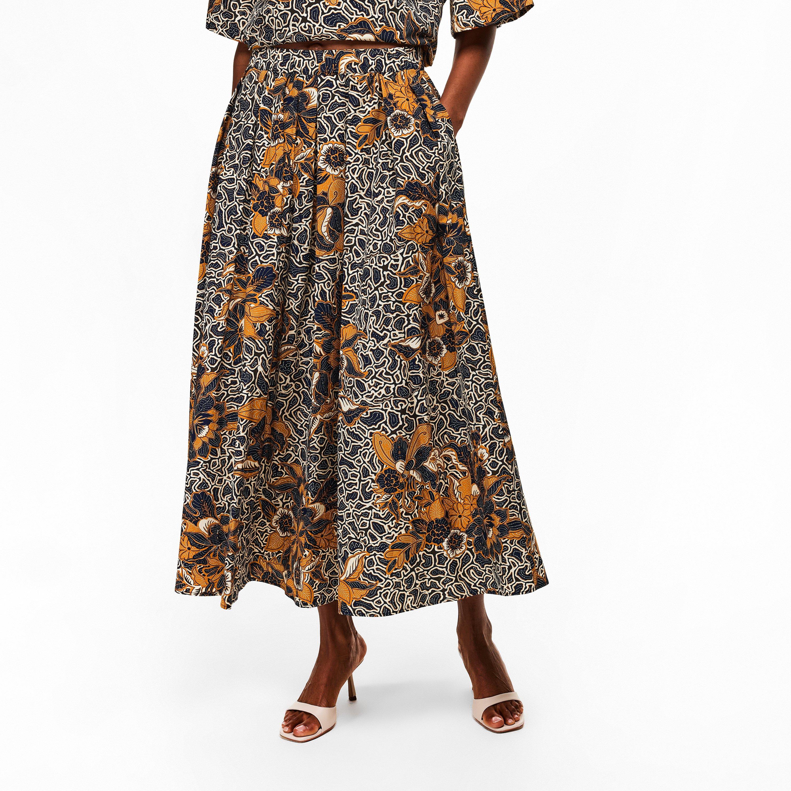 Navy - Weekend Max Mara - Women's Uomo Midi Skirt - 3