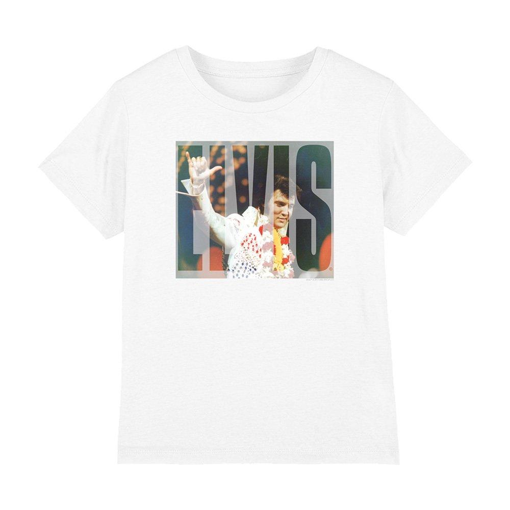 Elvis Presley Aloha Knockout Kids T-Shirt White