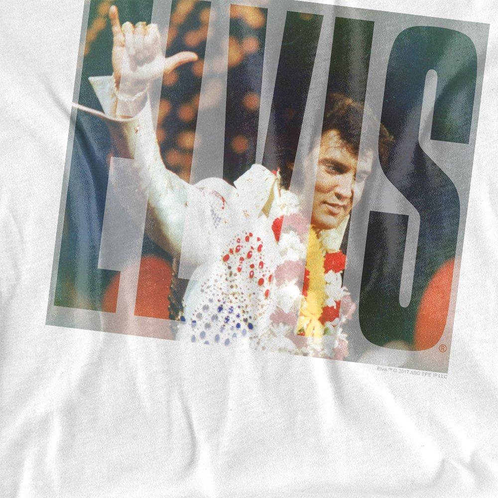 White - Elvis Presley - Aloha Knockout Kids T-Shirt White - 2