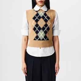 Ami Paris Argyle Sweater