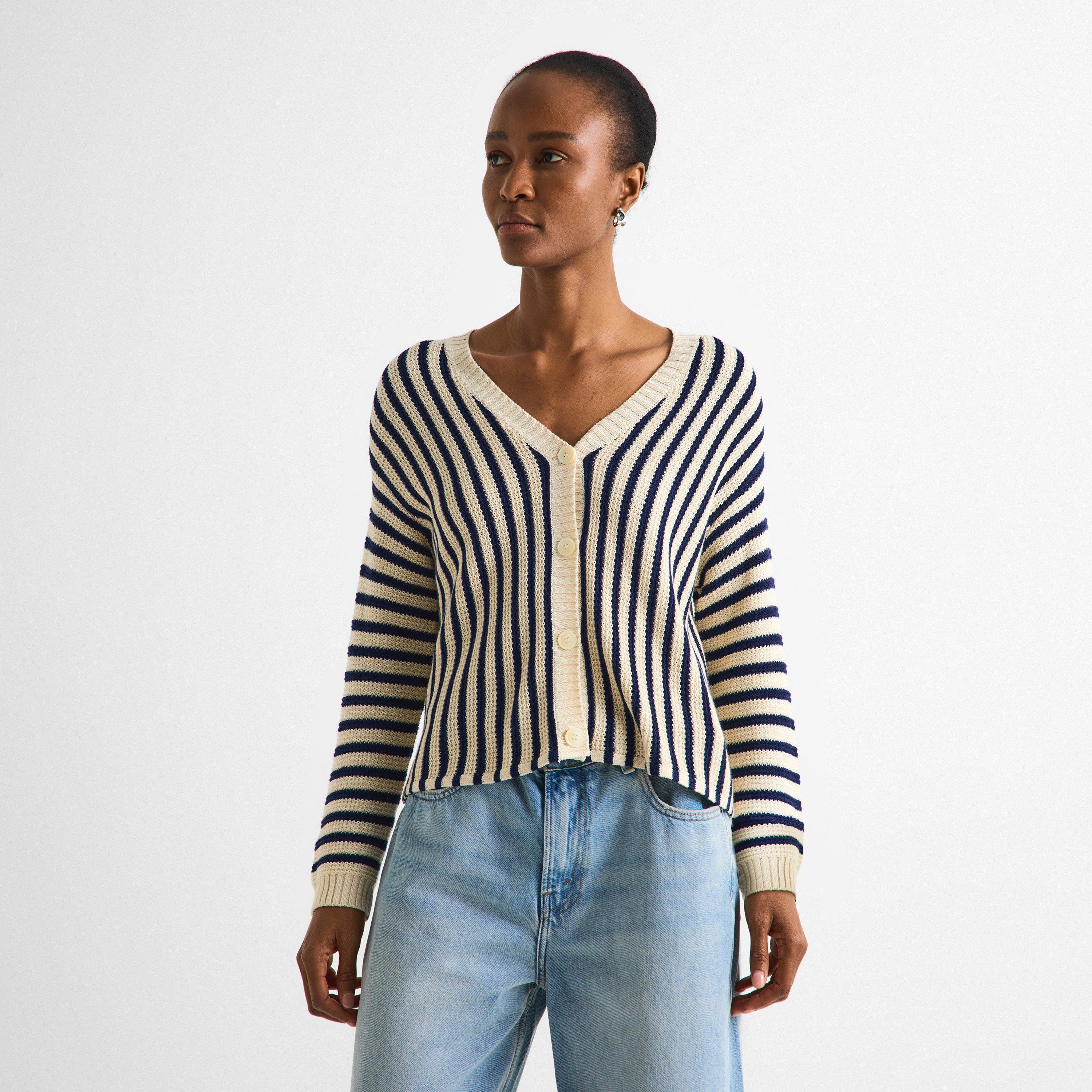 Navy - Weekend Max Mara - Women's Cardigan - 3