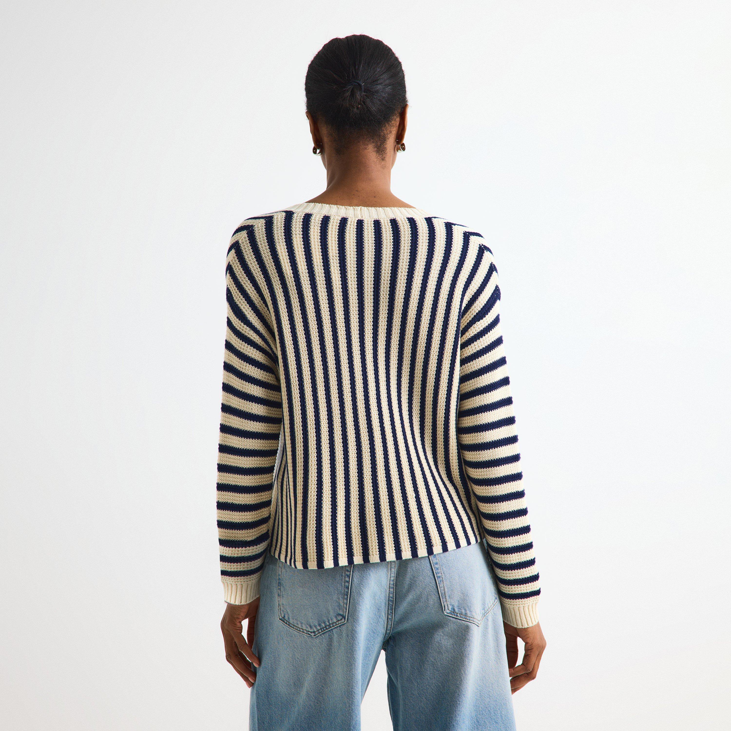 Navy - Weekend Max Mara - Women's Cardigan - 4