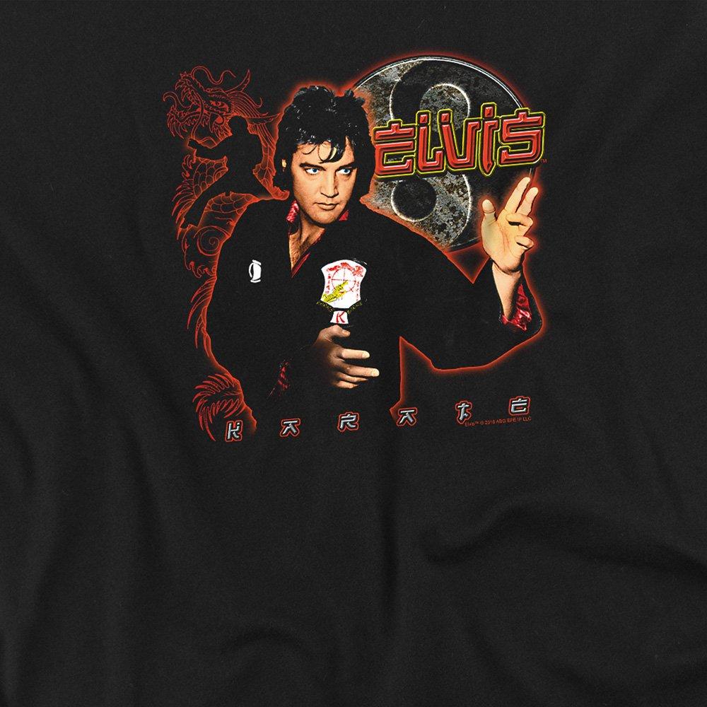 Black - Elvis Presley - Elvis Presley Karate Kids T-Shirt Black - 2