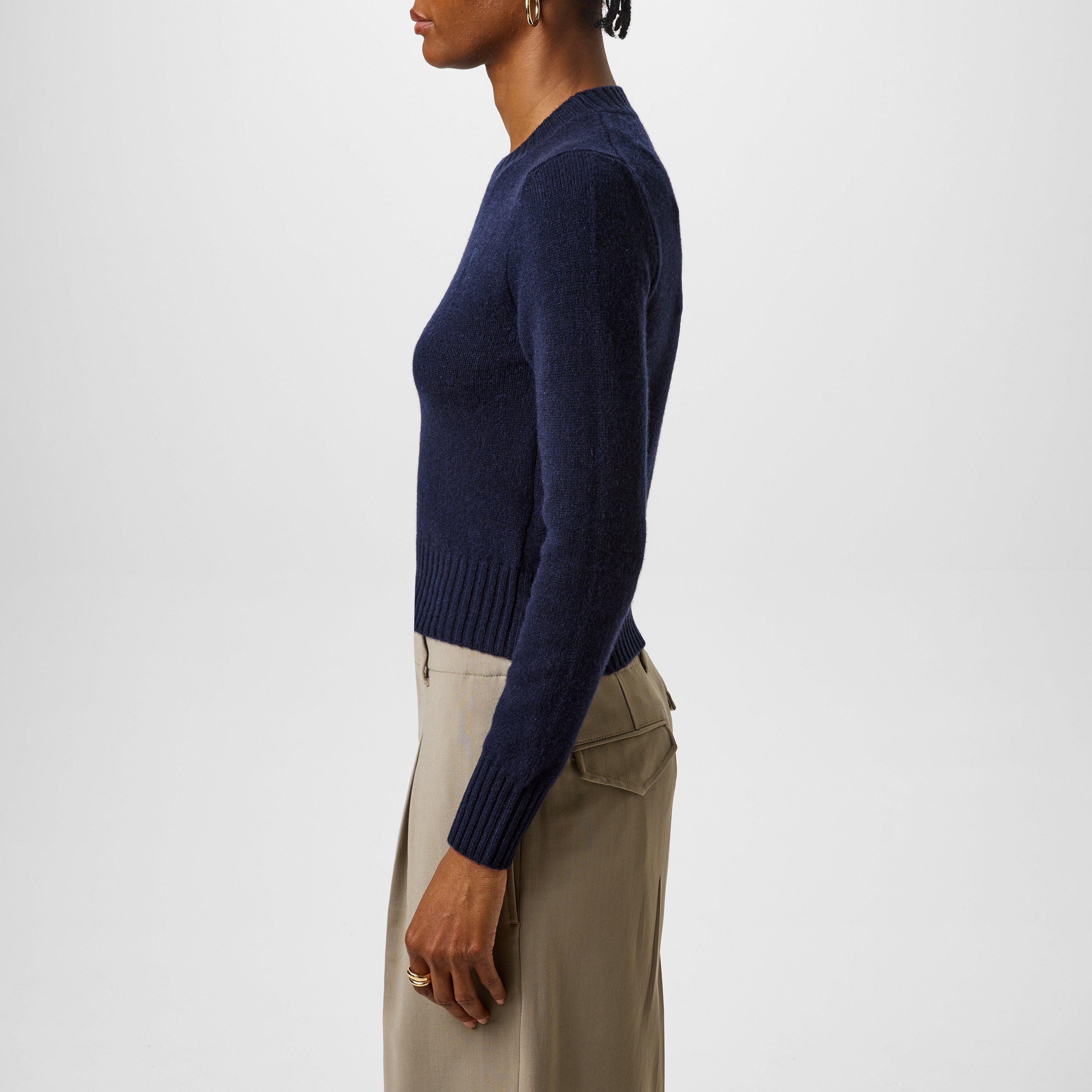 Navy Blue/4011 - Ami Paris - Tonal Sweatshirt - 2