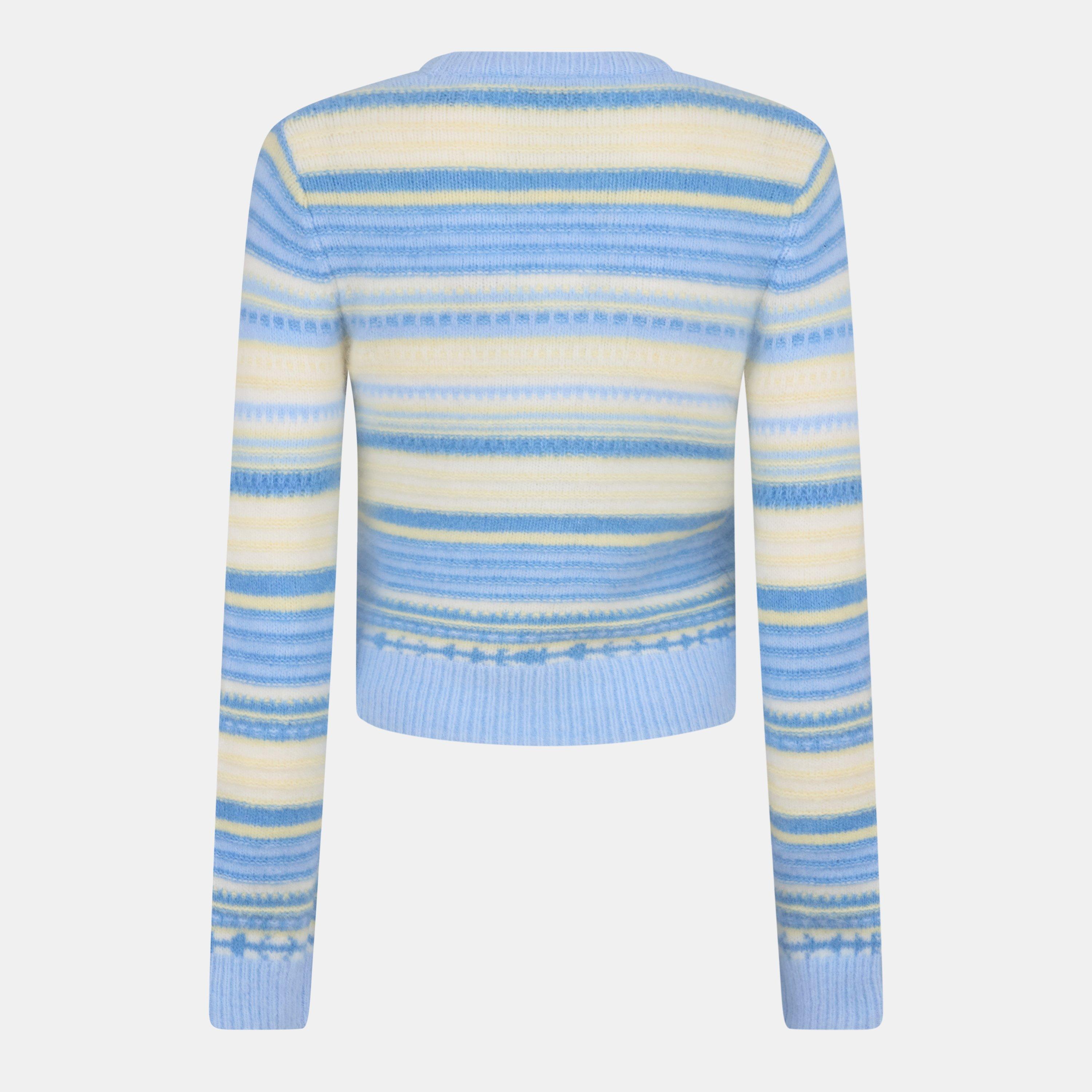 Skyway - Ganni - Women's Stripe Cardigan - 2