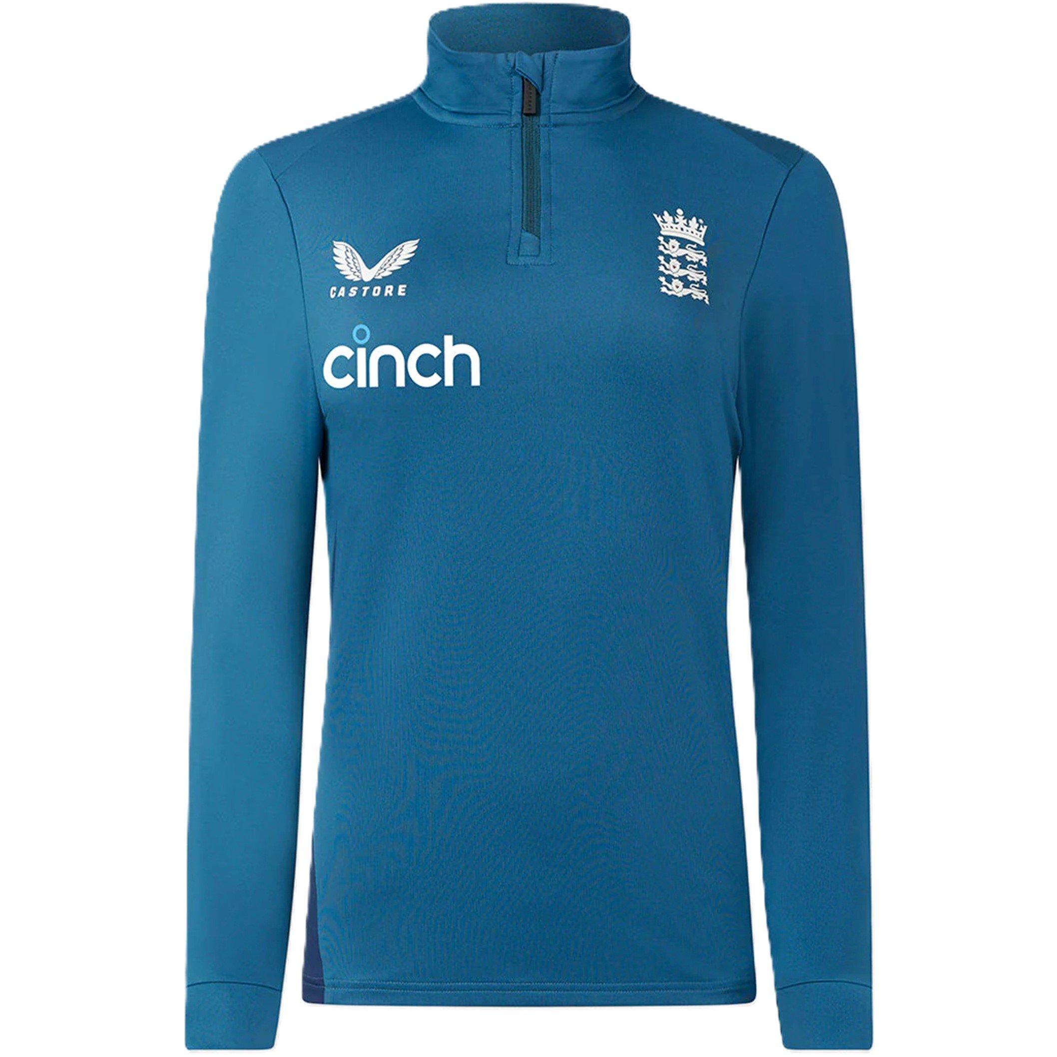 Castore Women's 1/4 Zip Fleece - Dd/Peacoat/Wh - 12 (M)