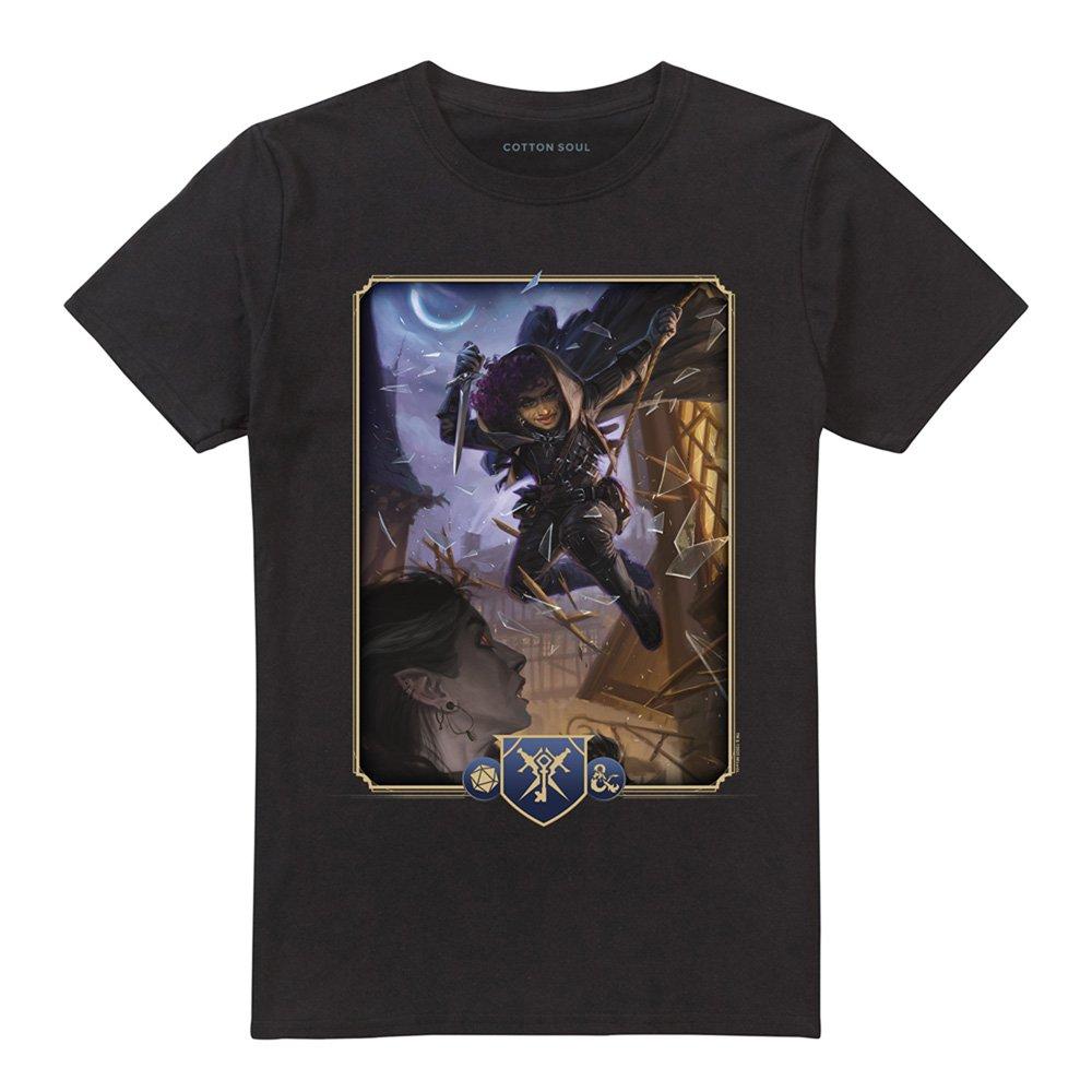 Black - Hasbro - Dungeons & Dragons - 2024 Rogue Key Art T-Shirt - 4