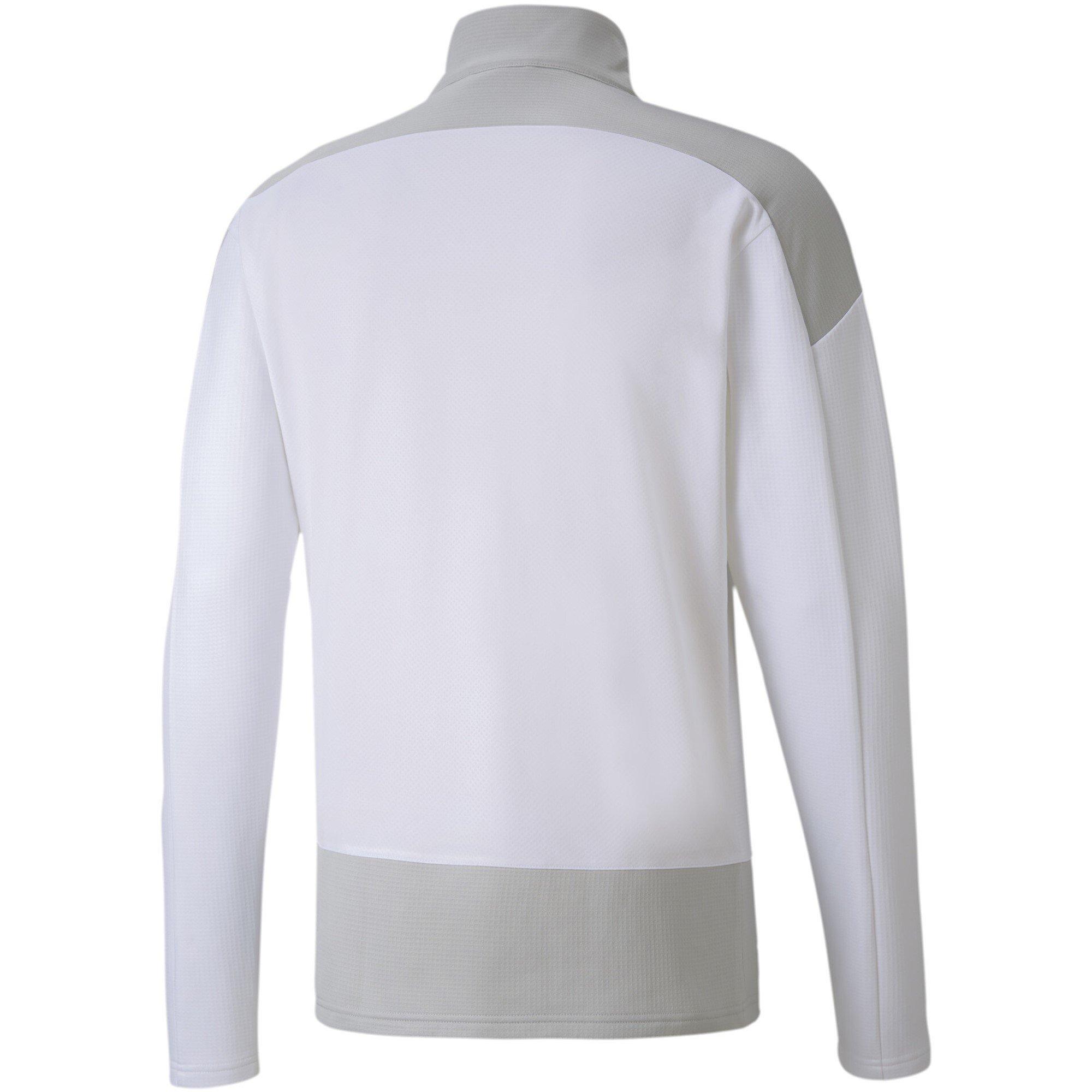 White/Grey - Puma - Quarter-Zip Fleece - 5