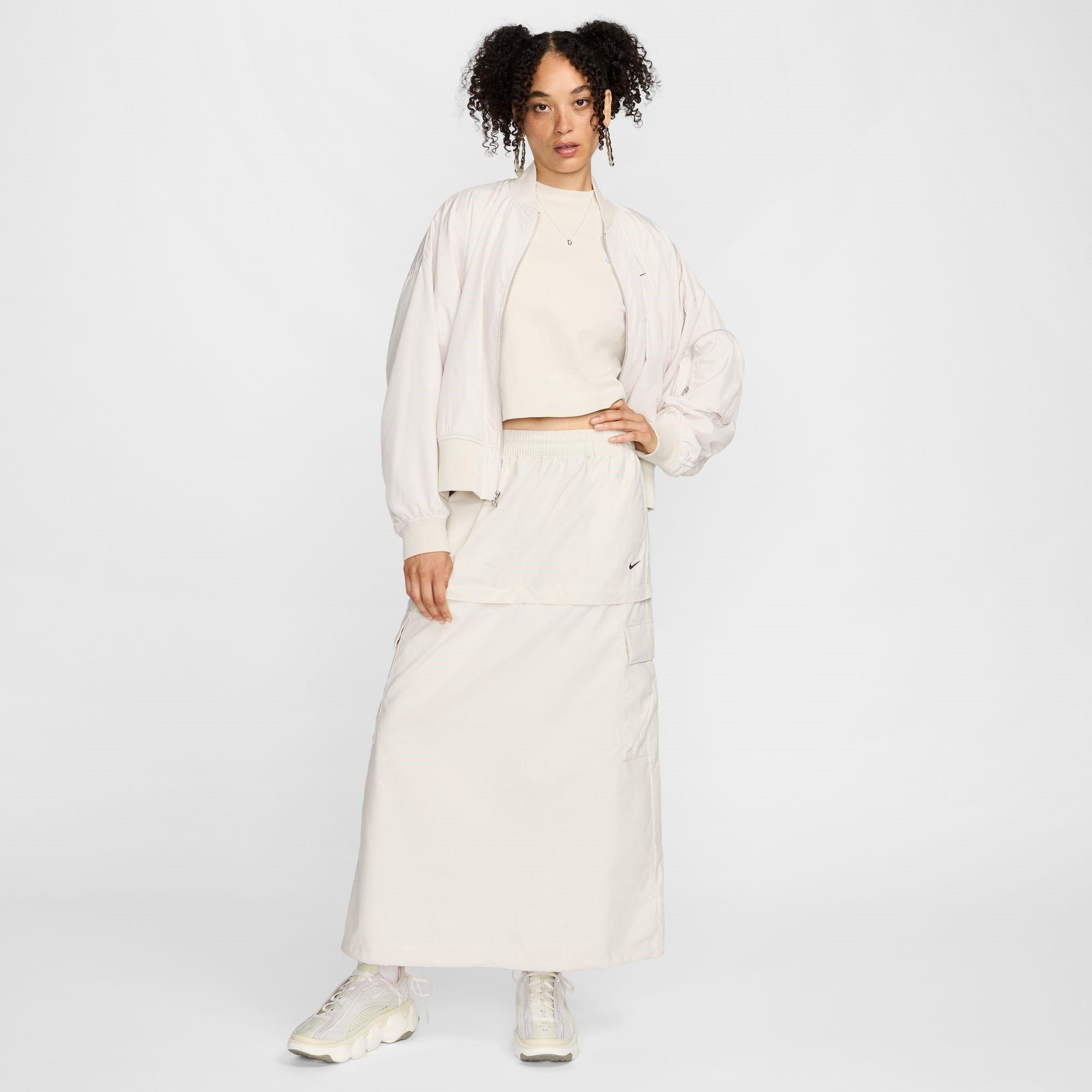 Orewood/Black - Nike - Woven Cargo Midi Skirt - 10