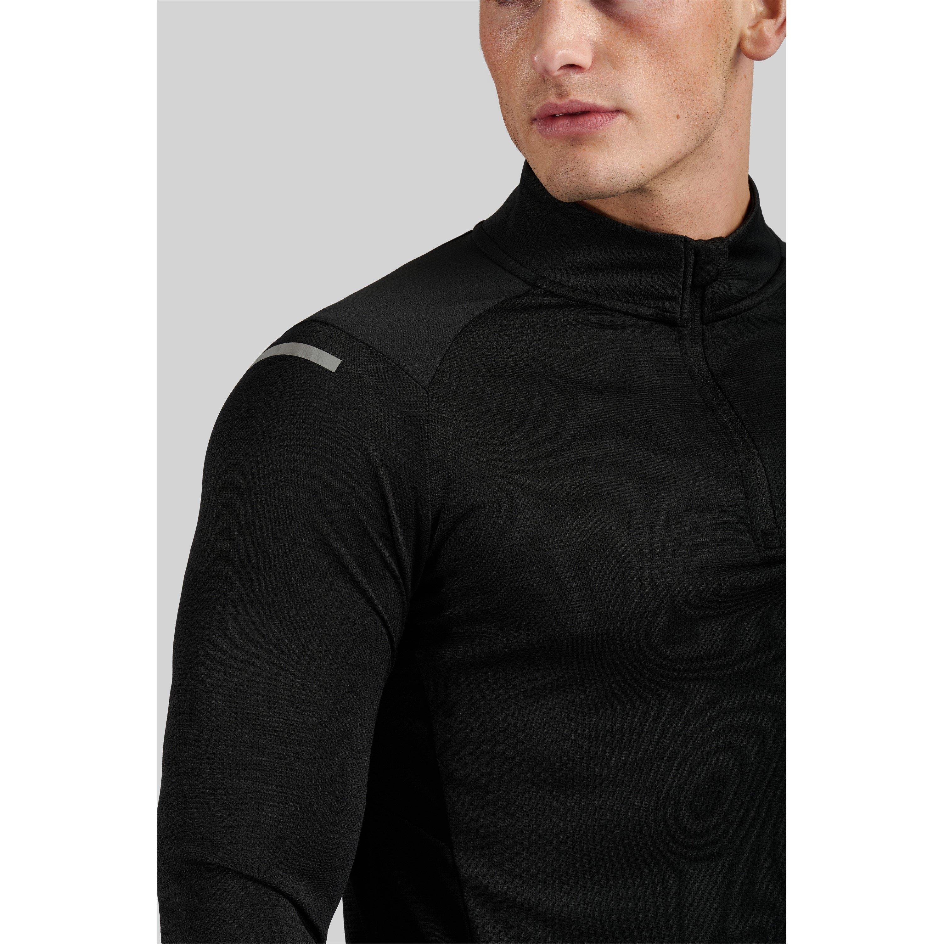 Black - ALTRYN - Pike Tech quarter Zip Top Mens - 5