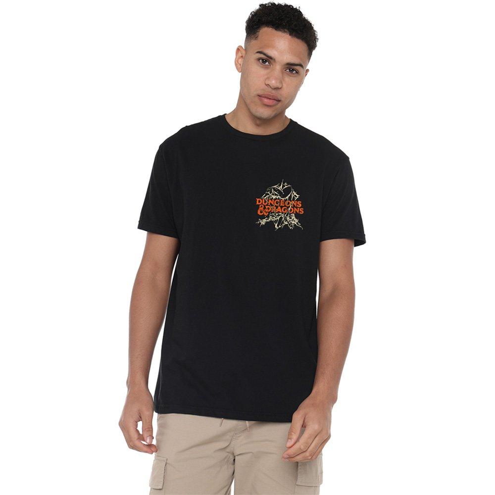 Black - Hasbro - Dungeons Dragons Drag Me To The Abyss Front Back T - 2