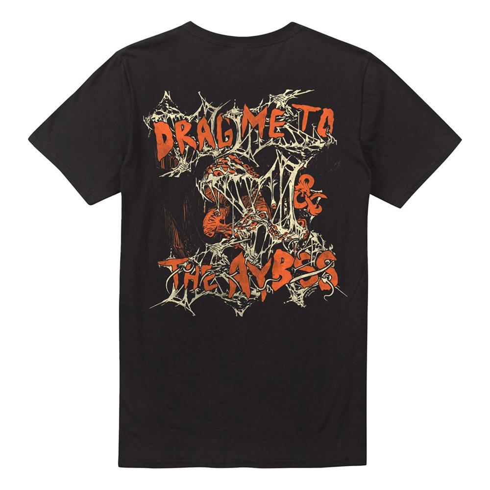 Black - Hasbro - Dungeons Dragons Drag Me To The Abyss Front Back T - 4
