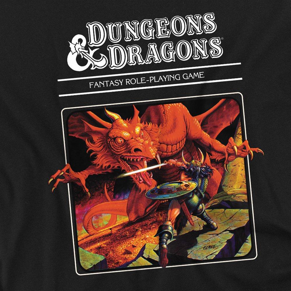 Black - Hasbro - Dungeons & Dragons Red Dragon Original Mens Mens T - 2