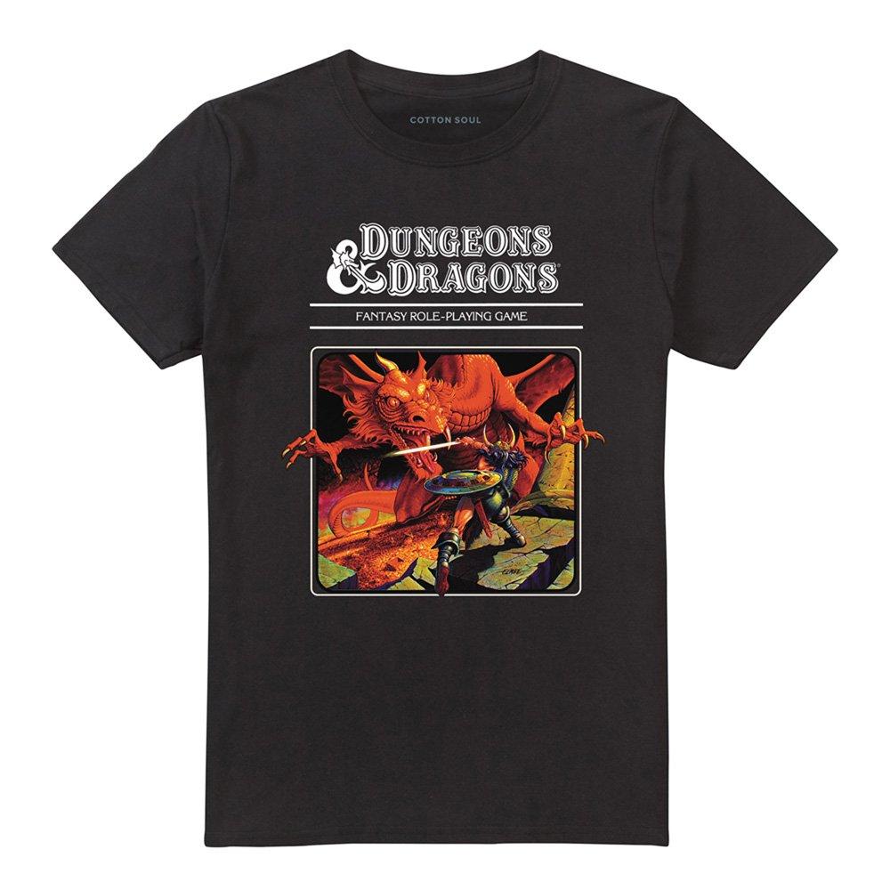 Black - Hasbro - Dungeons & Dragons Red Dragon Original Mens Mens T - 4